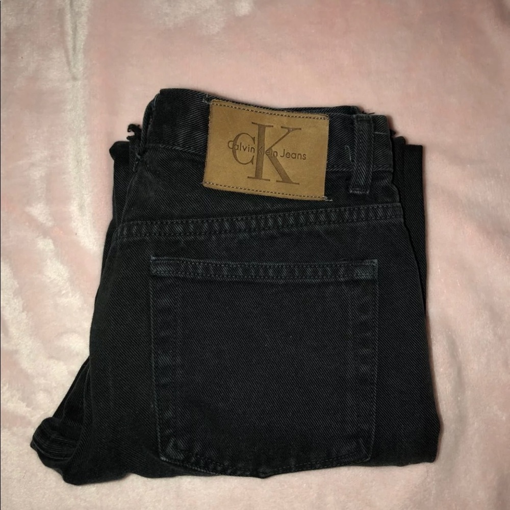 Calvin Klein mom jeans